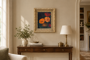 Embers in Blossom in a living room