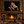 The Reckoning fine art canvas displayed above a fireplace in a rustic luxury cabin