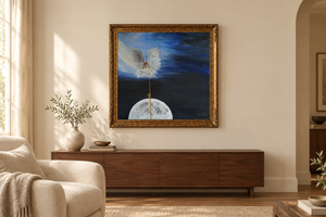 Moonrise living room mockup